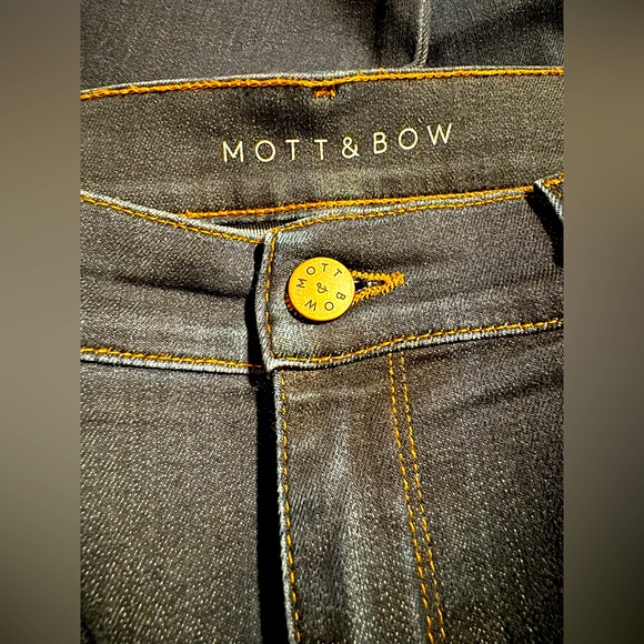 Mott & Bow high rise Jane skinny jeans 29x28 - Picture 1 of 5